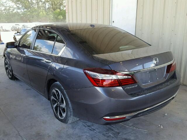 1HGCR2F95GA147926 - 2016 HONDA ACCORD CHARCOAL photo 3