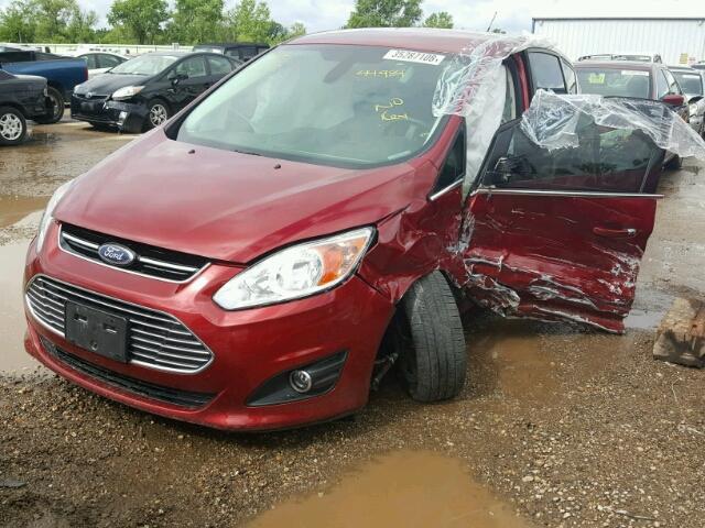 1FADP5BU7GL116143 - 2016 FORD C-MAX SEL RED photo 2