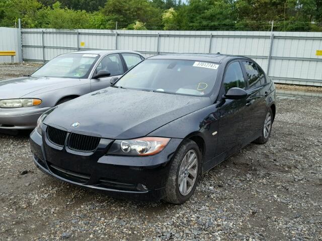 WBAVA37567ND55483 - 2007 BMW 328 BLACK photo 2