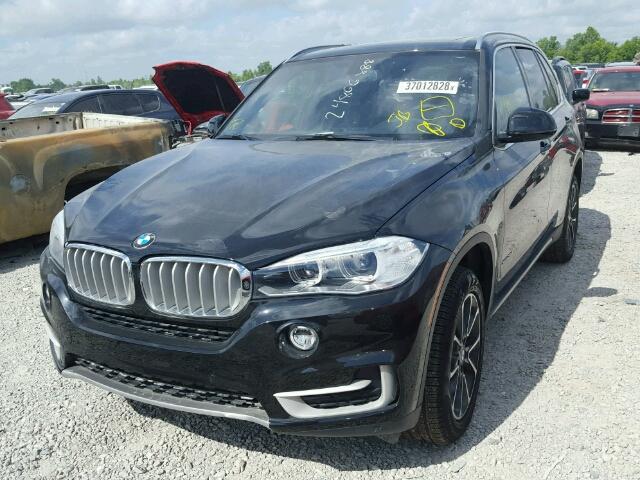 5UXKR2C3XH0X04362 - 2017 BMW X5 SDRIVE3 BLACK photo 2