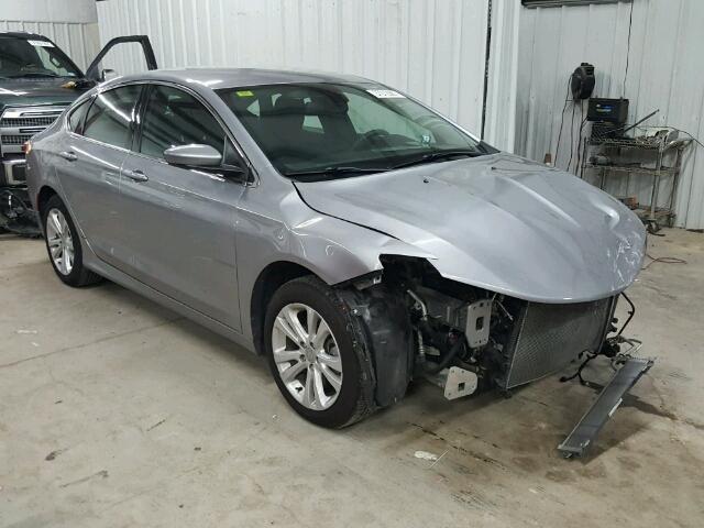 1C3CCCAB1FN602122 - 2015 CHRYSLER 200 LIMITE SILVER photo 1