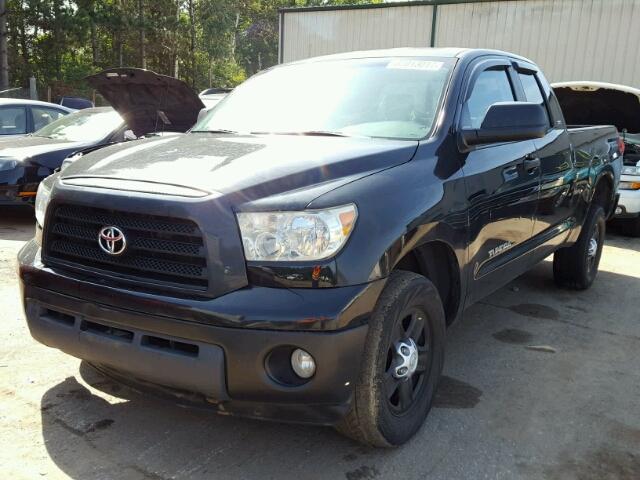 5TBBV54187S453714 - 2007 TOYOTA TUNDRA DOU BLACK photo 2