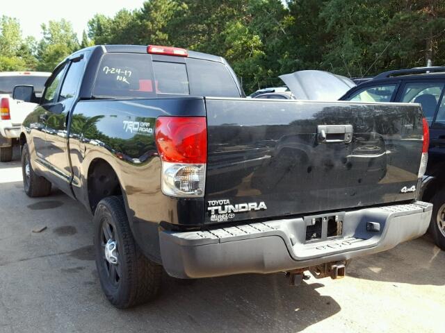 5TBBV54187S453714 - 2007 TOYOTA TUNDRA DOU BLACK photo 3