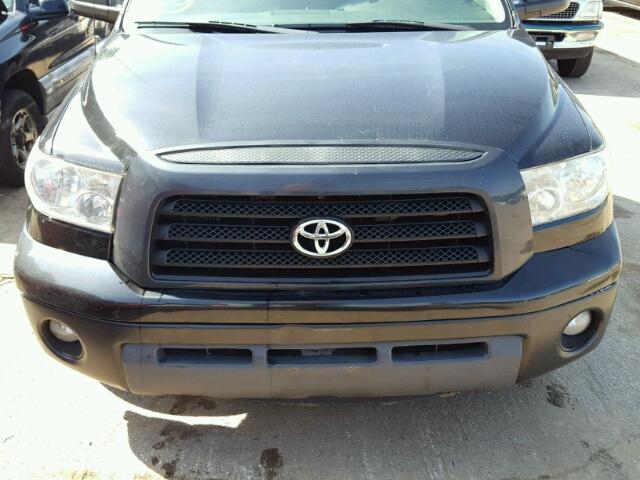 5TBBV54187S453714 - 2007 TOYOTA TUNDRA DOU BLACK photo 9