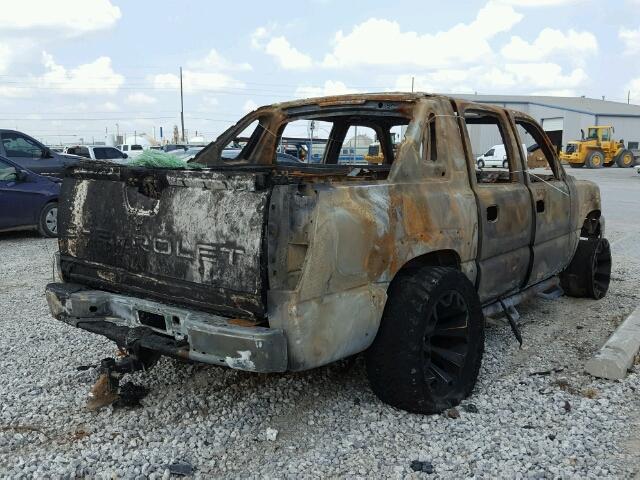 3GNEK12T94G162201 - 2004 CHEVROLET AVALANCHE BURN photo 4