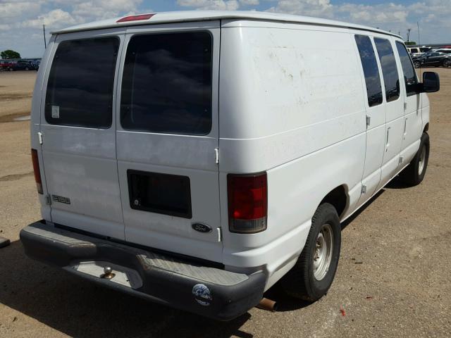 1FTRE14283HB29832 - 2003 FORD ECONOLINE WHITE photo 4