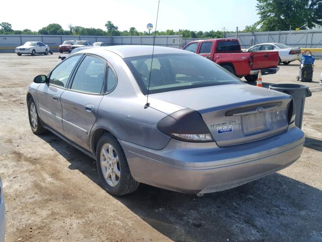 1FAFP56U86A222386 - 2006 FORD TAURUS SEL BLUE photo 3