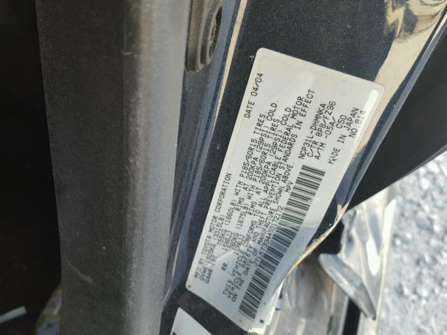 JTLKT334450172172 - 2005 TOYOTA SCION XB Blau Foto 10