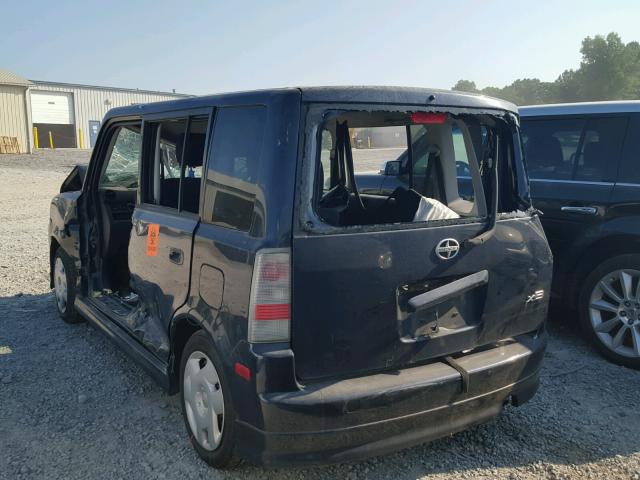 JTLKT334450172172 - 2005 TOYOTA SCION XB Blau Foto 3