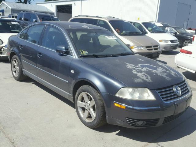 WVWRH63B84P009641 - 2004 VOLKSWAGEN PASSAT GLX BLUE photo 1