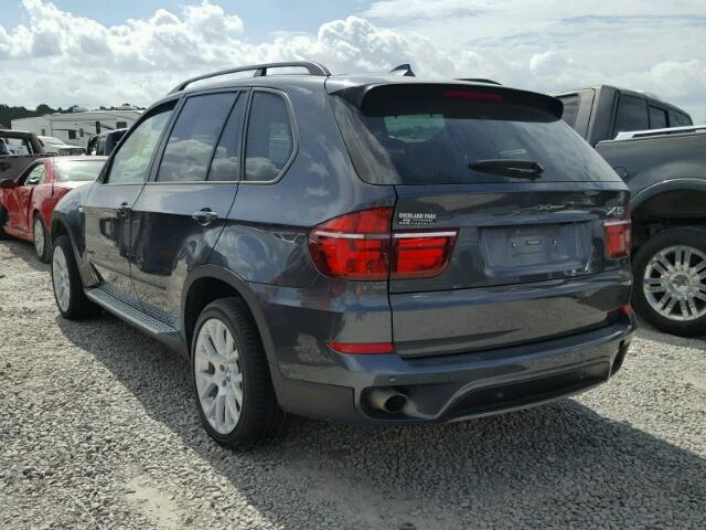5UXZV4C51CL765324 - 2012 BMW X5 XDRIVE3 CHARCOAL photo 3