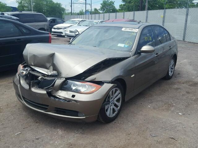 WBAVB17546NK35694 - 2006 BMW 325 I AUTO TAN photo 2