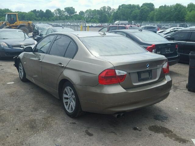 WBAVB17546NK35694 - 2006 BMW 325 I AUTO TAN photo 3