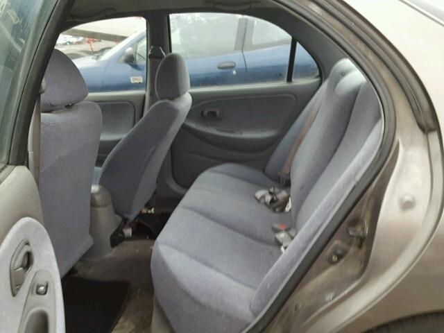 KMHJF35F2YU051517 - 2000 HYUNDAI ELANTRA GL GRAY photo 6