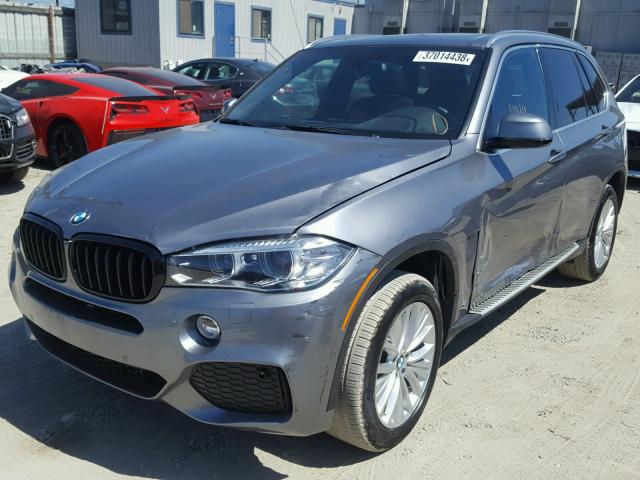 5UXKR2C3XH0X04880 - 2017 BMW X5 SDRIVE3 GRAY photo 2