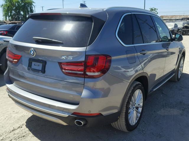 5UXKR2C3XH0X04880 - 2017 BMW X5 SDRIVE3 GRAY photo 4