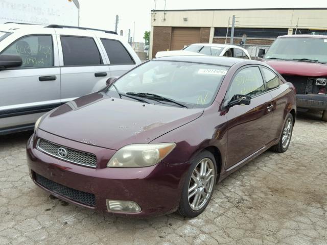 JTKDE177770172797 - 2007 TOYOTA SCION TC 勃艮第红 照片 2