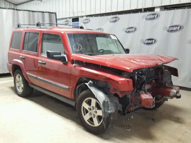 1J8HH48K56C212594 - 2006 JEEP COMMANDER BURGUNDY photo 2