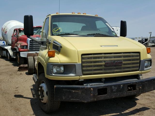 1GDJ5C1G97F415517 - 2007 GMC C5500 C5C0 YELLOW photo 1