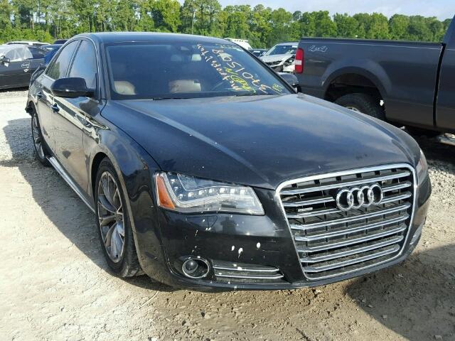 WAUAVAFD3BN001104 - 2011 AUDI A8 QUATTRO GRAY photo 1