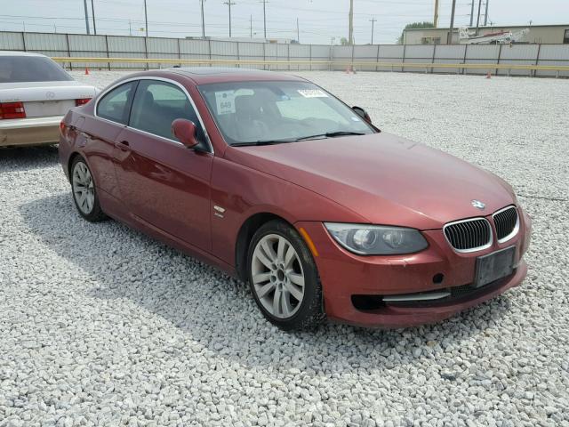 WBAKF3C56BE567400 - 2011 BMW 328 XI RED photo 1