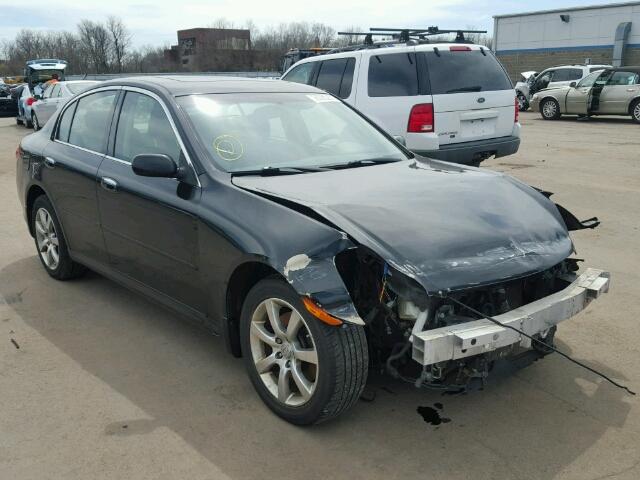 JNKCV51F16M611749 - 2006 INFINITI G35 AWD BLACK photo 1