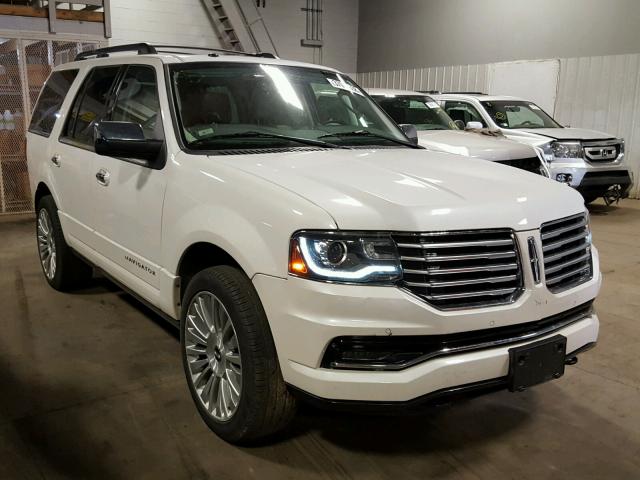 5LMJJ2JT4FEJ06347 - 2015 LINCOLN NAVIGATOR 白色 照片 1