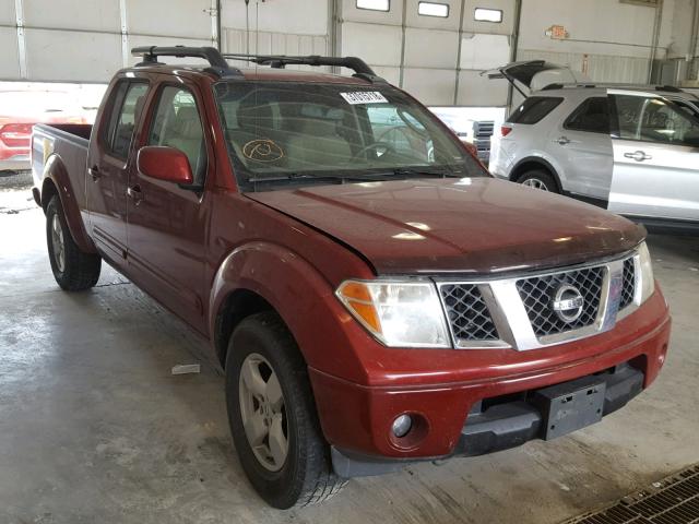 1N6AD09W38C402425 - 2008 NISSAN FRONTIER C MAROON photo 1