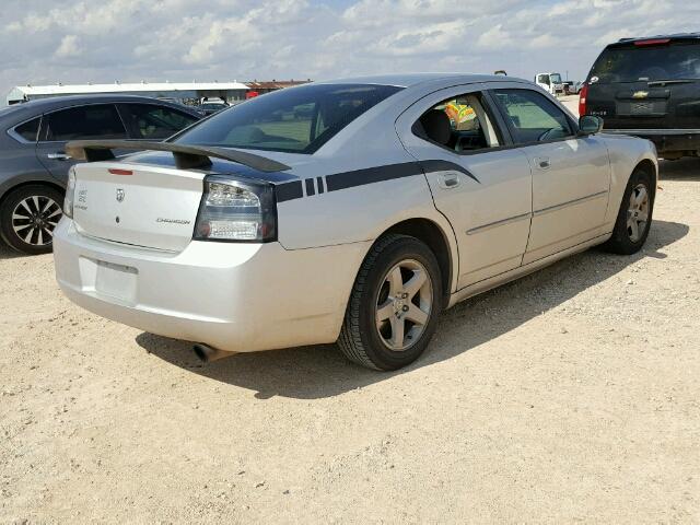 2B3KA43D39H531991 - 2009 DODGE CHARGER GRAY photo 4