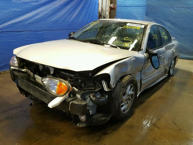 1G2NF52E44M504645 - 2004 PONTIAC GRAND AM S Gümüş foto 2