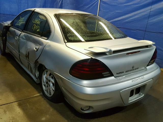 1G2NF52E44M504645 - 2004 PONTIAC GRAND AM S Gümüş foto 3