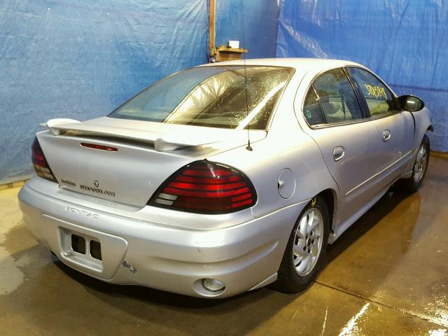 1G2NF52E44M504645 - 2004 PONTIAC GRAND AM S Gümüş foto 4