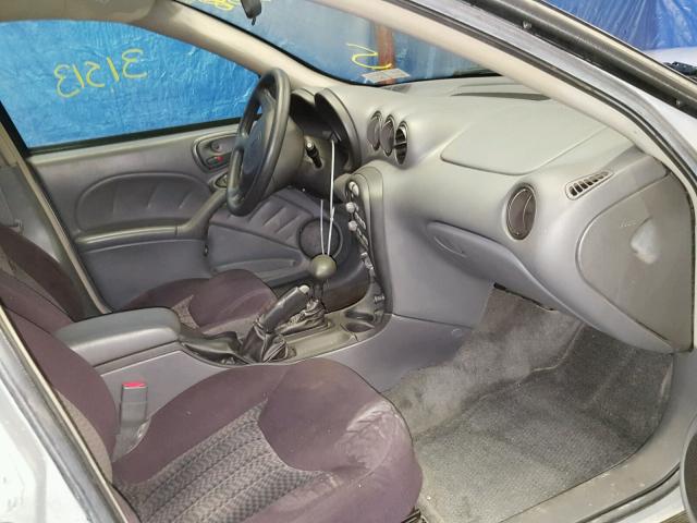 1G2NF52E44M504645 - 2004 PONTIAC GRAND AM S Gümüş foto 5