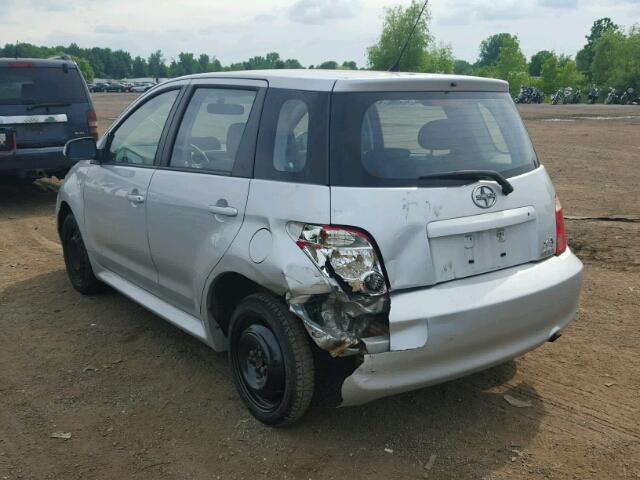 JTKKT624165020040 - 2006 TOYOTA SCION XA SILVER photo 3