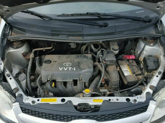 JTKKT624165020040 - 2006 TOYOTA SCION XA SILVER photo 7