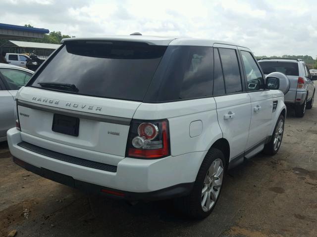 SALSF2D48DA806550 - 2013 LAND ROVER RANGE ROVE WHITE photo 4