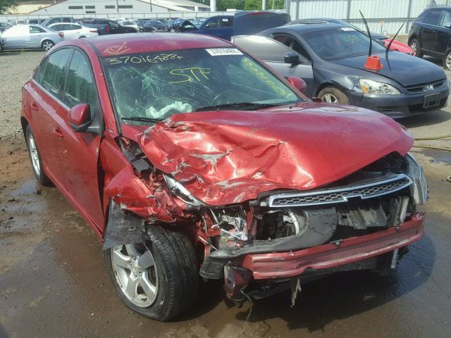 1G1PF5S91B7172496 - 2011 CHEVROLET CRUZE LT RED photo 1