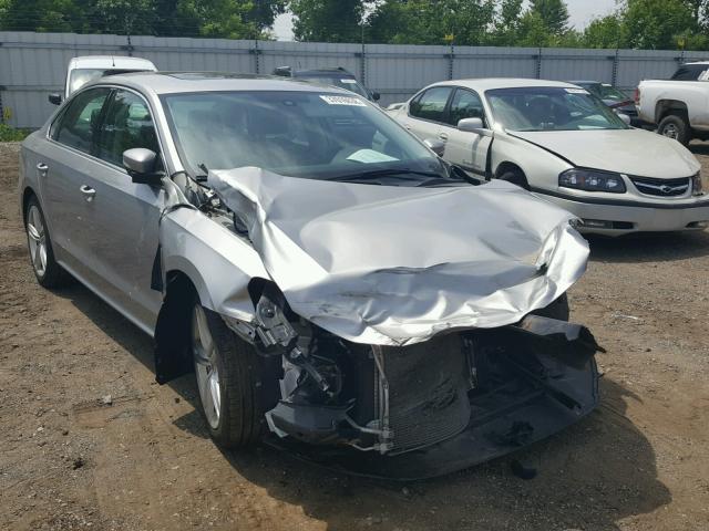 1VWBS7A32EC104190 - 2014 VOLKSWAGEN PASSAT SE SILVER photo 1