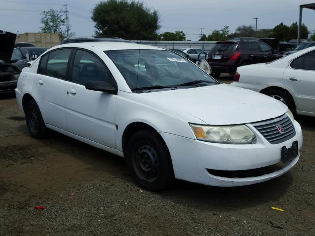 1G8AJ55F46Z131930 - 2006 SATURN ION WHITE photo 1