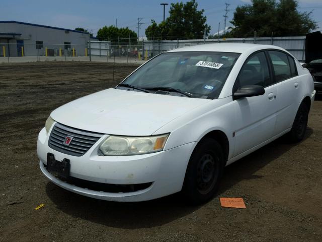 1G8AJ55F46Z131930 - 2006 SATURN ION WHITE photo 2