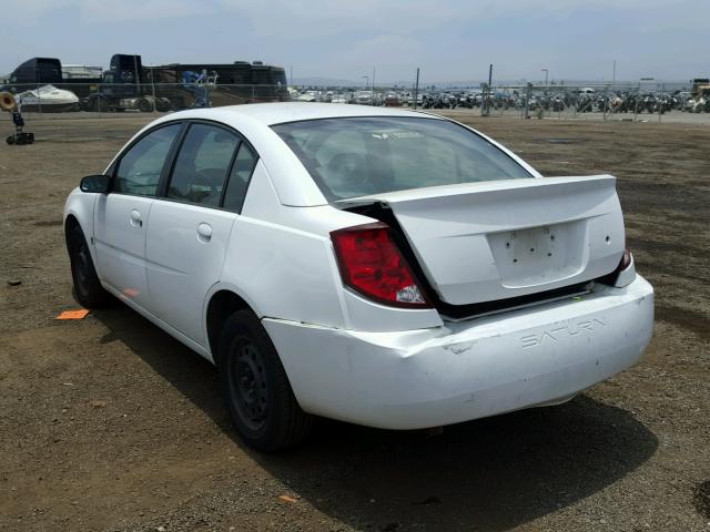 1G8AJ55F46Z131930 - 2006 SATURN ION WHITE photo 3