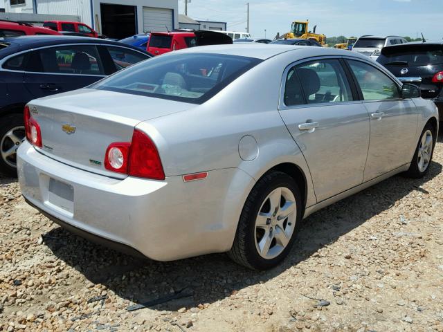 1G1ZA5EU6BF360458 - 2011 CHEVROLET MALIBU LS 银色 照片 4