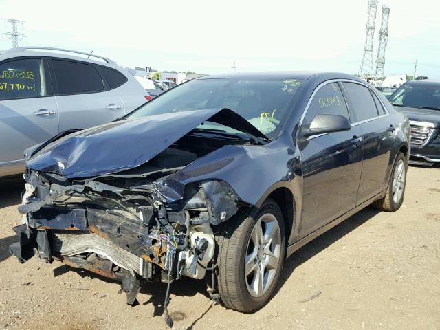 1G1ZA5E06AF285482 - 2010 CHEVROLET MALIBU LS BLUE photo 2