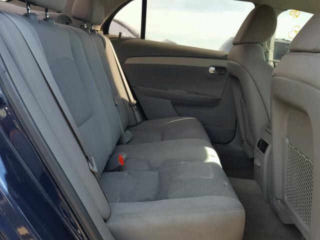 1G1ZA5E06AF285482 - 2010 CHEVROLET MALIBU LS BLUE photo 6
