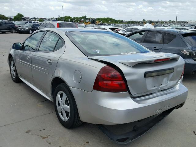 2G2WP552781115163 - 2008 PONTIAC GRAND PRIX GRAY photo 3