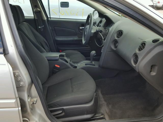 2G2WP552781115163 - 2008 PONTIAC GRAND PRIX GRAY photo 5