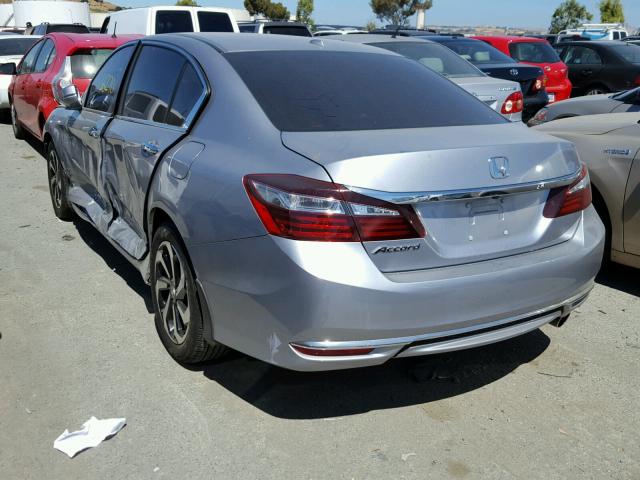 1HGCR2F8XHA263955 - 2017 HONDA ACCORD EXL SILVER photo 3