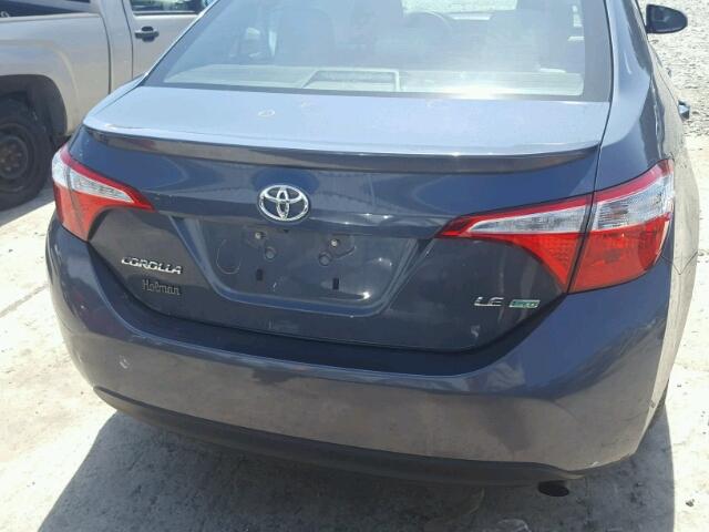 2T1BPRHE1FC326154 - 2015 TOYOTA COROLLA EC 蓝色 照片 9