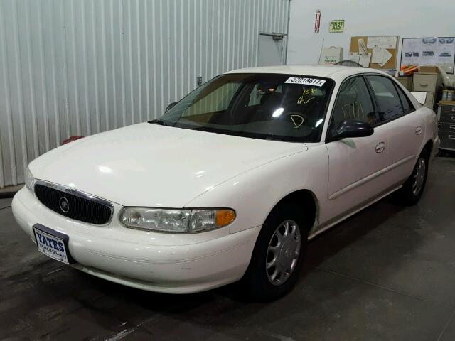 2G4WS52J251108960 - 2005 BUICK CENTURY CU WHITE photo 2