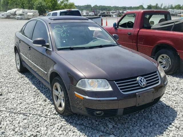 WVWRH63B44P159567 - 2004 VOLKSWAGEN PASSAT GLX MAROON photo 1